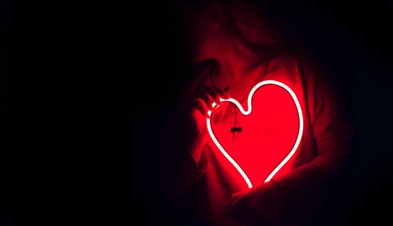 heart shaped red neon signage. I Love You More Than Life Itself quotes